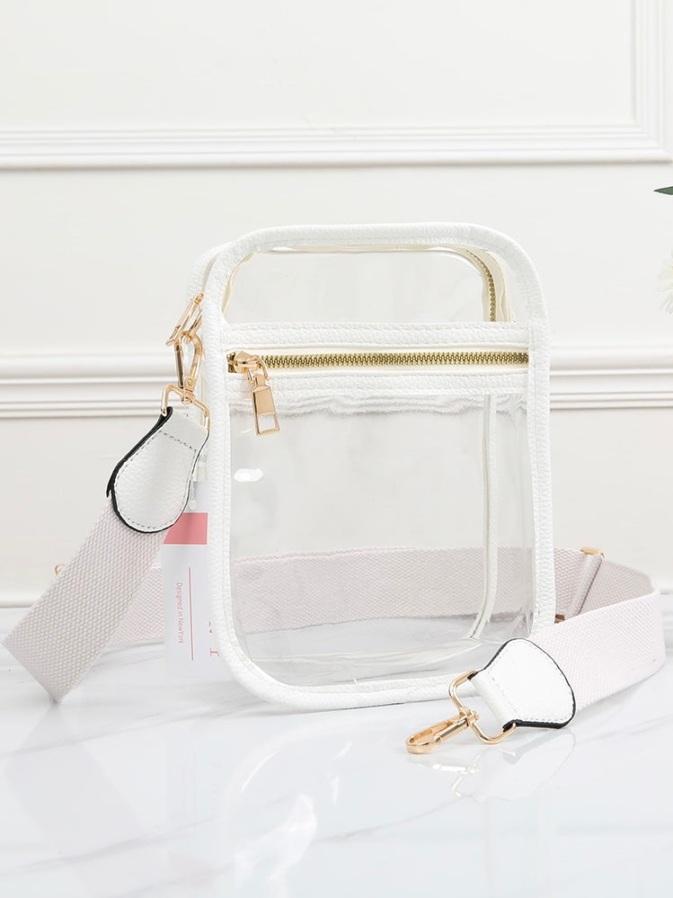 White Clear Gameday Bag