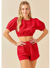 Load image into Gallery viewer, Red Corduroy Set
