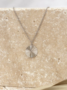 ALCO Silver Chasing Sunset Necklace