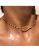 Load image into Gallery viewer, ALCO Gold Boca Bar Necklace
