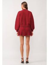 Load image into Gallery viewer, Crimson Gabrielle Sweater
