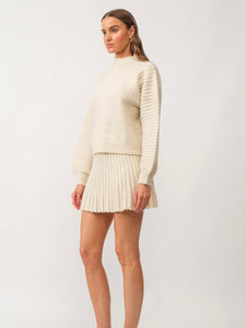 Cream Gabrielle Sweater