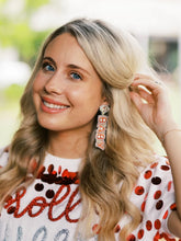 Load image into Gallery viewer, Roll Baby Beaded Earrings
