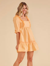 Load image into Gallery viewer, MinkPink Orange Piper Mini Dress
