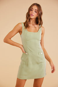 MinkPink Green Marni Dress