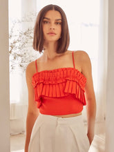 Load image into Gallery viewer, Fiesta Ruffle Cami Top
