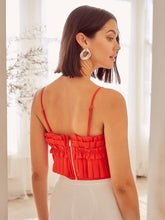 Load image into Gallery viewer, Fiesta Ruffle Cami Top

