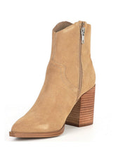 Load image into Gallery viewer, Steve Madden Cate Sand Suede Booties
